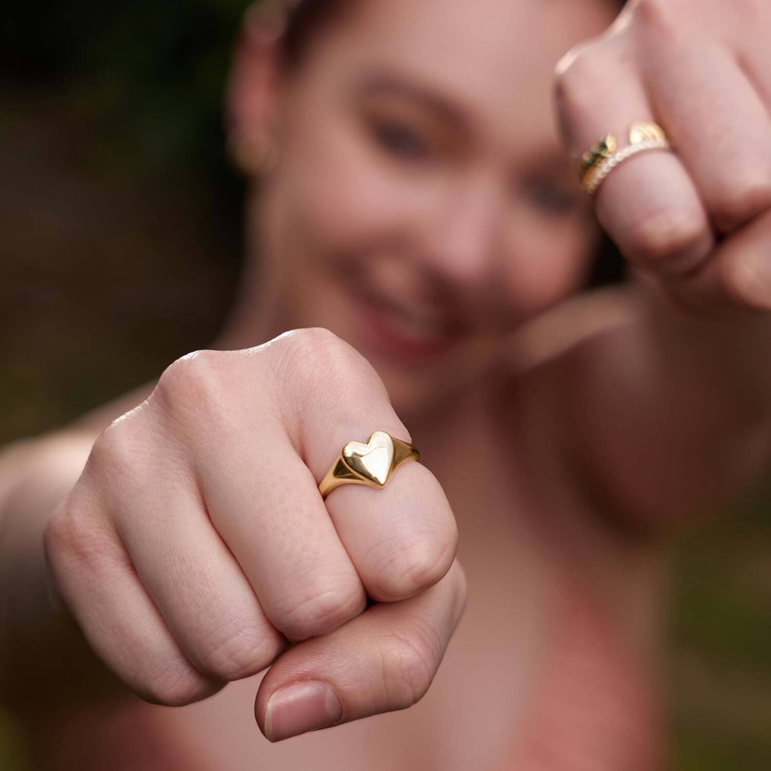  Heart Hunter - Rings without stone - Silver / 14kt GP
